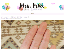 Tablet Screenshot of mrspriss.com